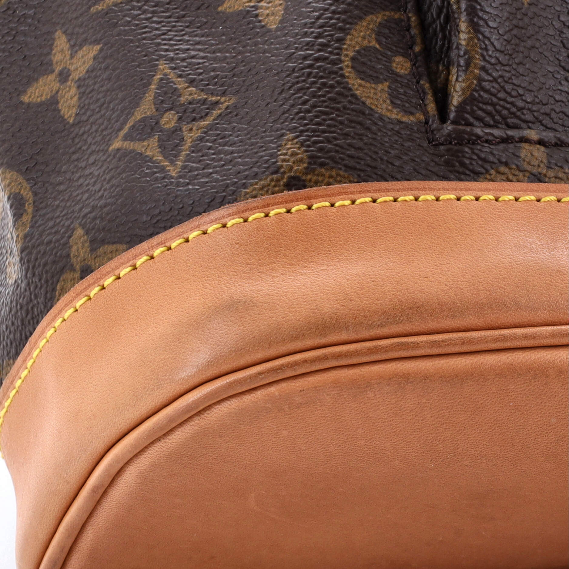 Louis Vuitton Vintage Montsouris Backpack Monogram Canvas MM