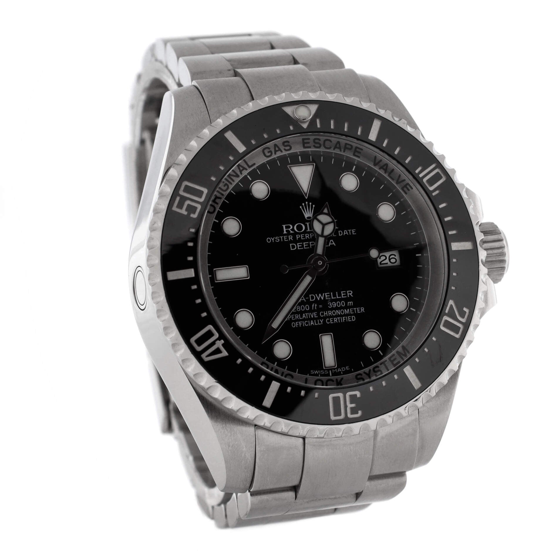 Oyster Perpetual Deepsea Sea-Dweller Automatic Watch Stainless Steel and Cerachrom 44