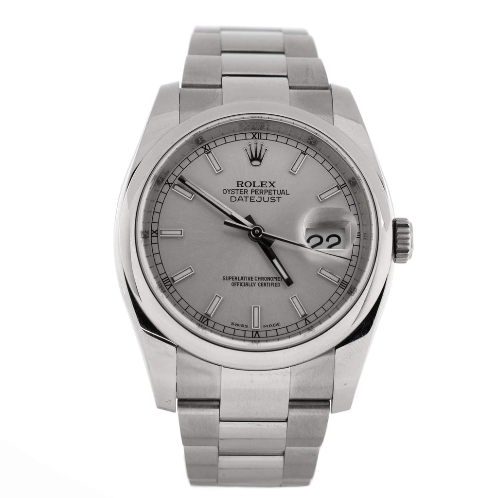 Oyster Perpetual Datejust Automatic Watch Stainless Steel 36