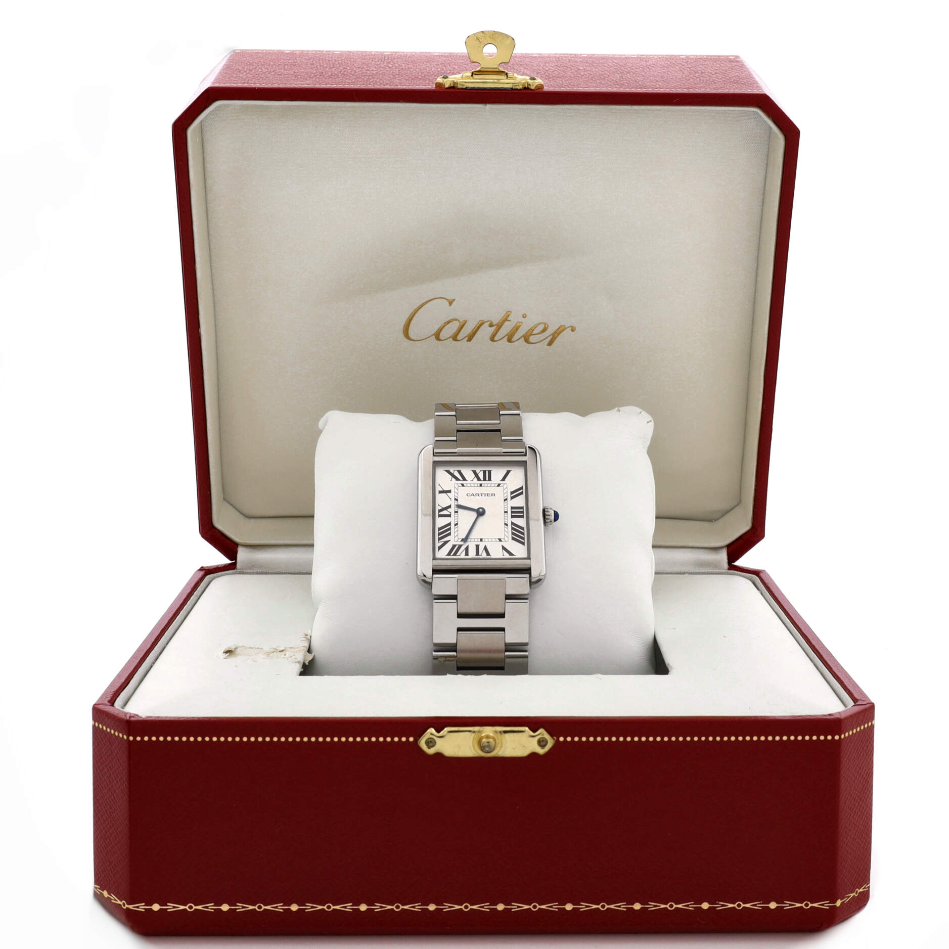 Tank Solo Quartz Watch Stainless Steel 27