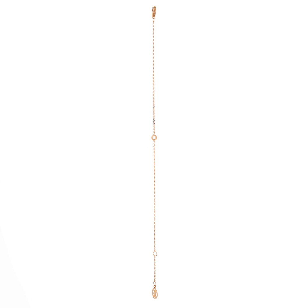 D'Amour Bracelet 18K Rose Gold and Diamond XS