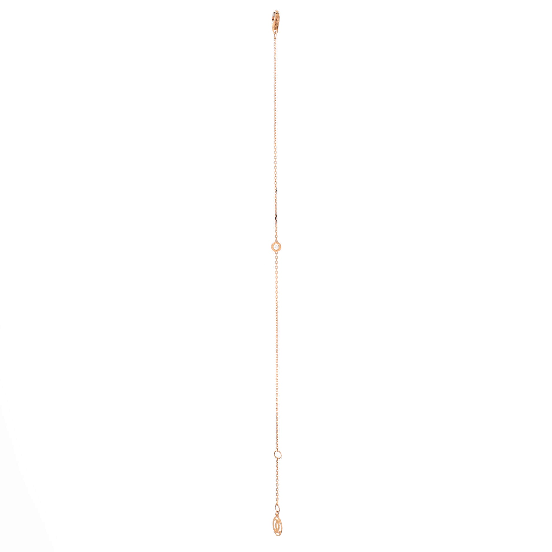 D'Amour Bracelet 18K Rose Gold and Diamond XS