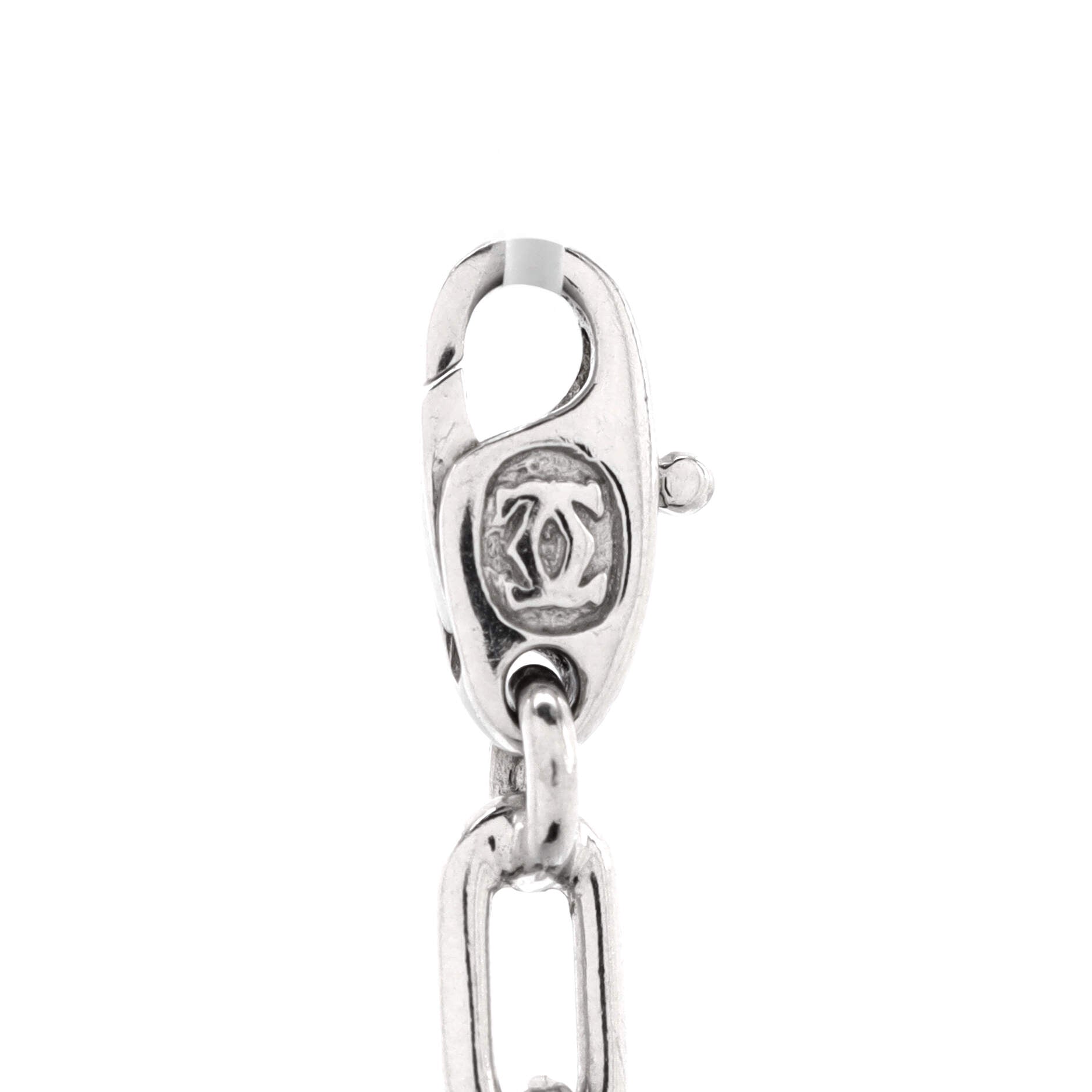 Santos de Cartier Bracelet 18K White Gold