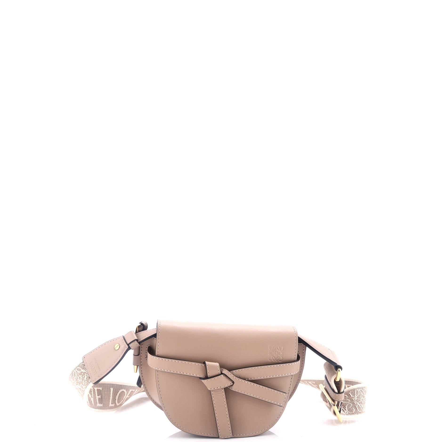 Gate Dual Shoulder Bag Leather Mini