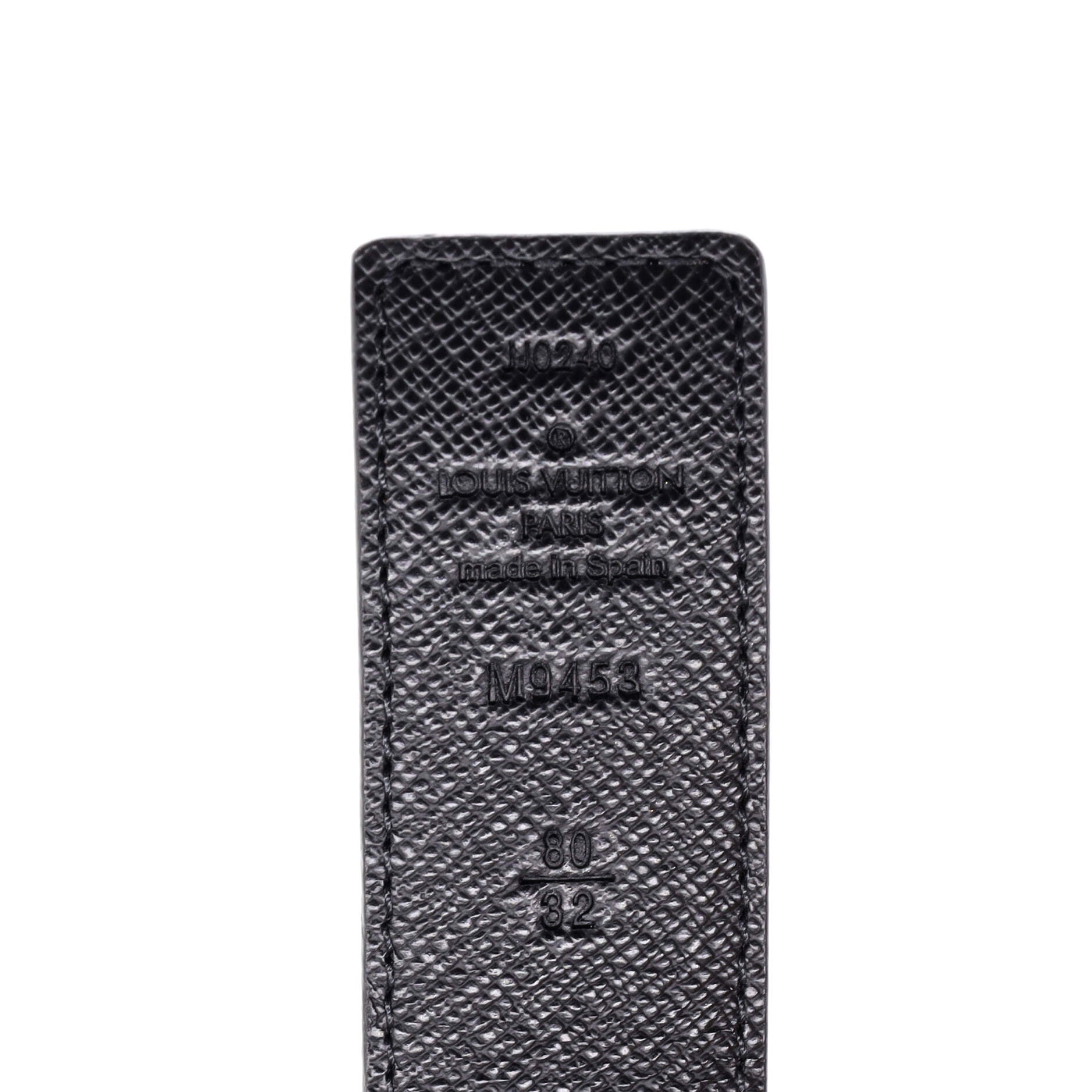 LV Initiales Reversible Belt Monogram Canvas and Leather Medium
