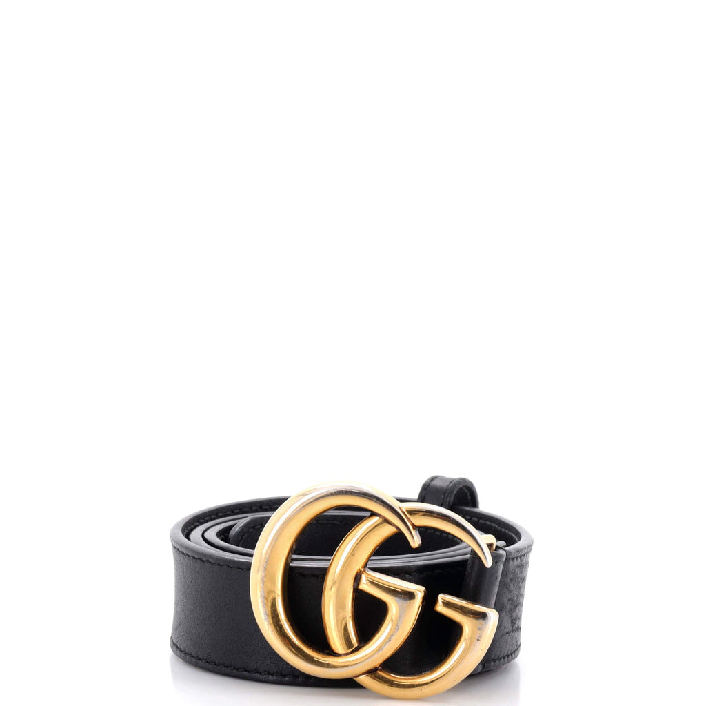 GG Marmont Belt Leather Medium 80