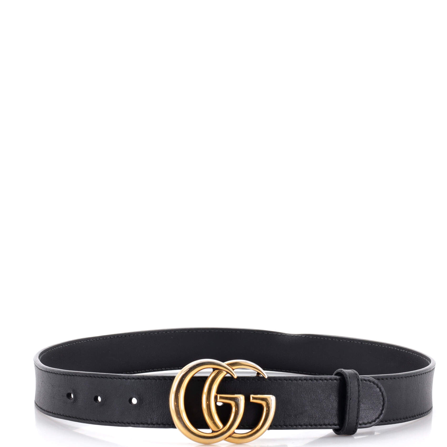 GG Marmont Belt Leather Medium 80