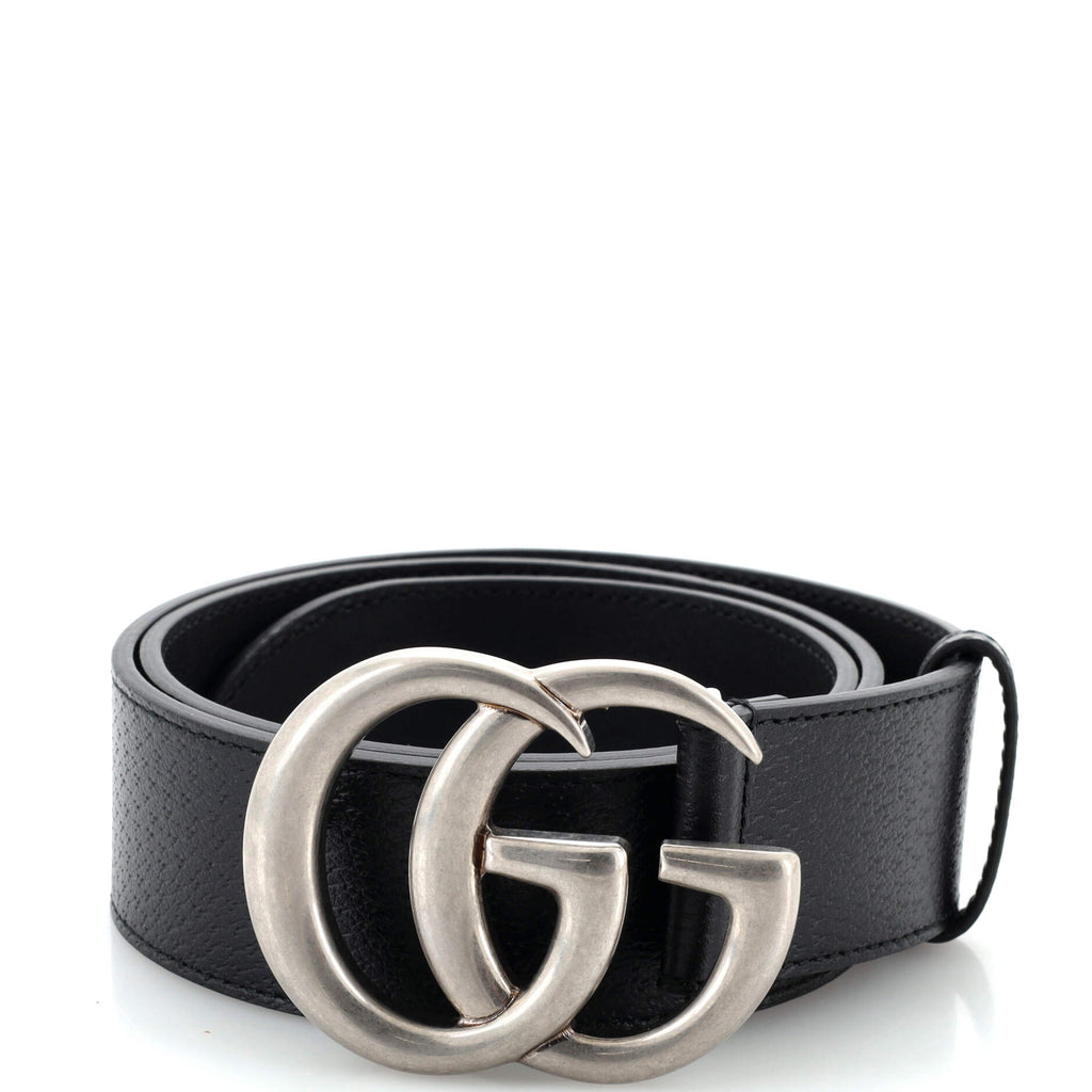 GG Marmont Belt Leather Wide 75