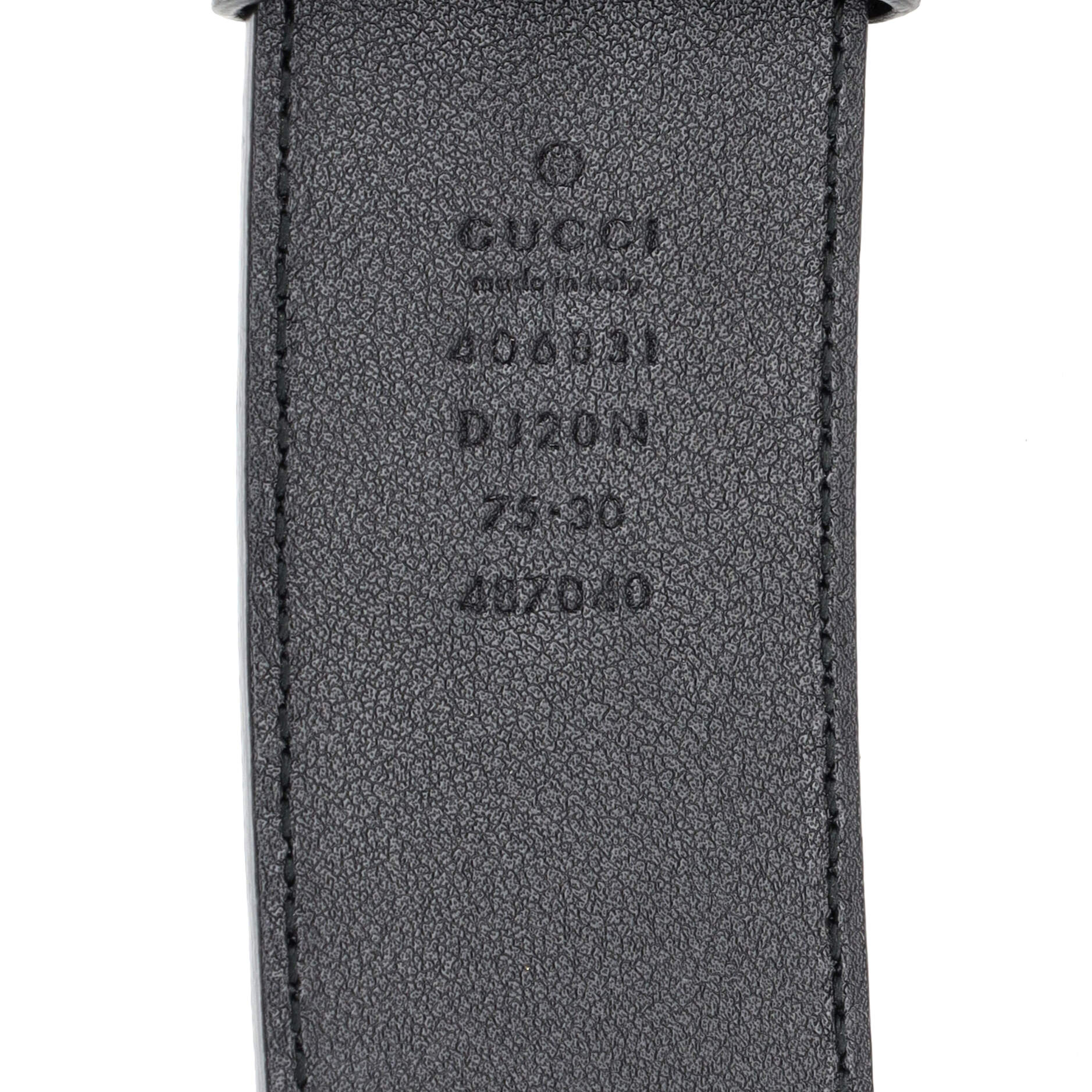 GG Marmont Belt Leather Wide 75