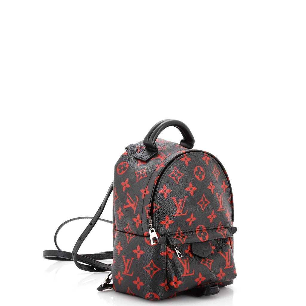 Louis Vuitton Palm Springs Backpack Limited Edition Monogram Infrarouge Mini
