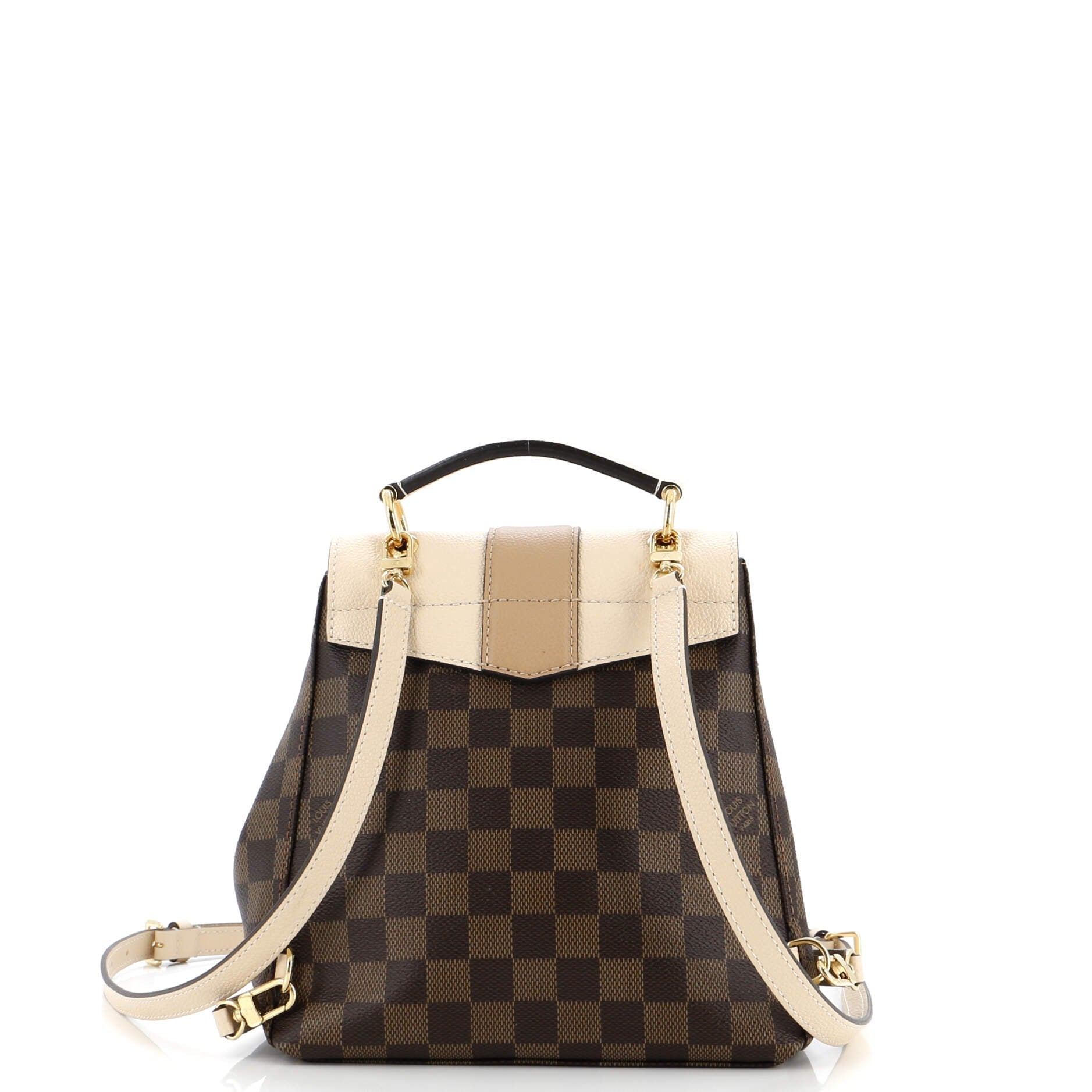 Louis Vuitton Clapton Backpack Damier and Leather
