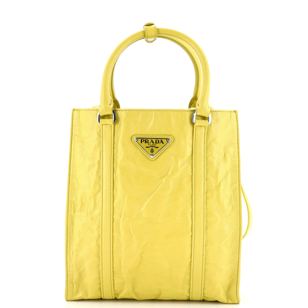 Convertible Shopping Tote Nappa Antique Mini