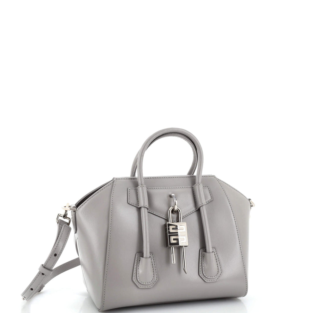 Antigona Lock Bag Leather Mini