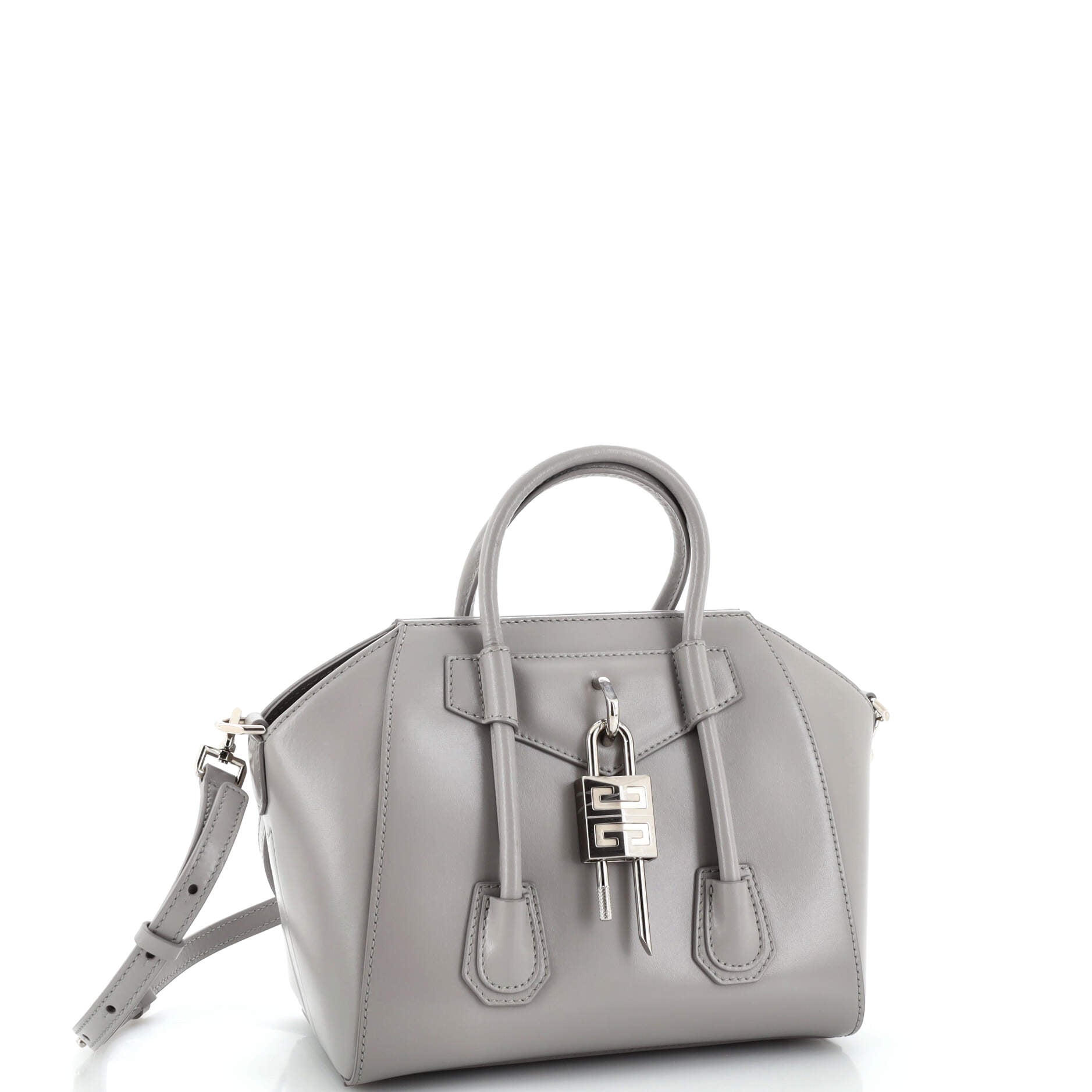 Antigona Lock Bag Leather Mini