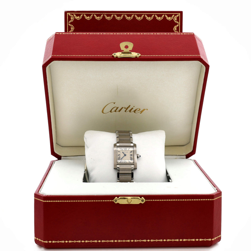 Tank Francaise Quartz Watch Stainless Steel 20