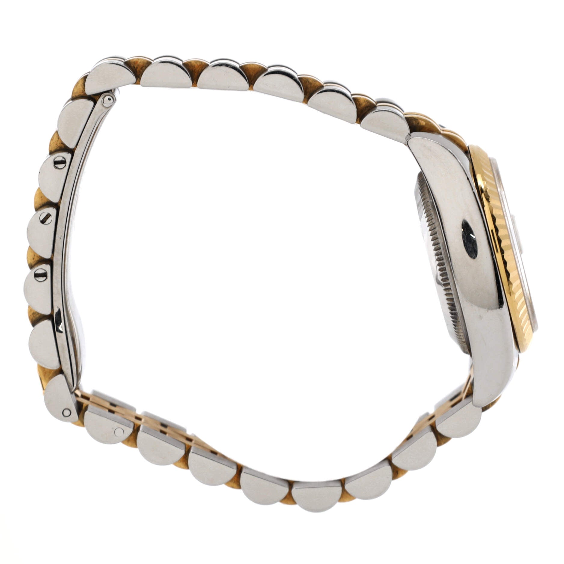 Oyster Perpetual Datejust Automatic Watch Stainless Steel and Yellow Gold 26