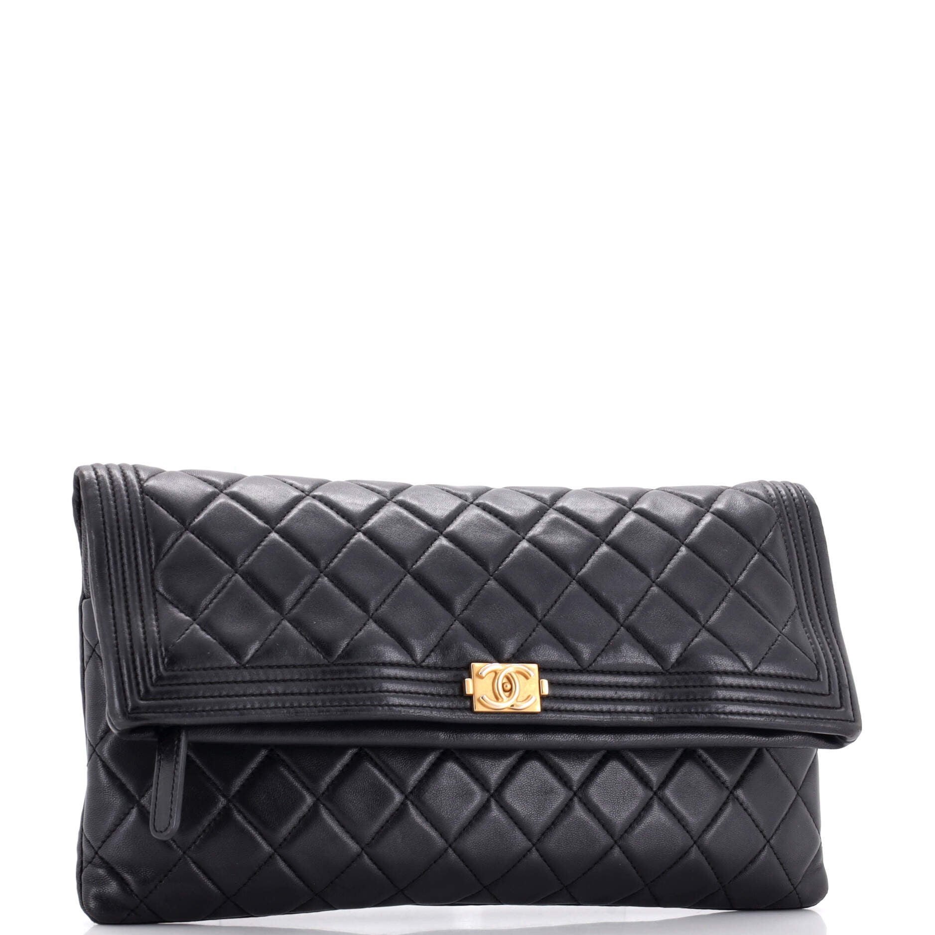 Boy Beauty CC Clutch Quilted Lambskin