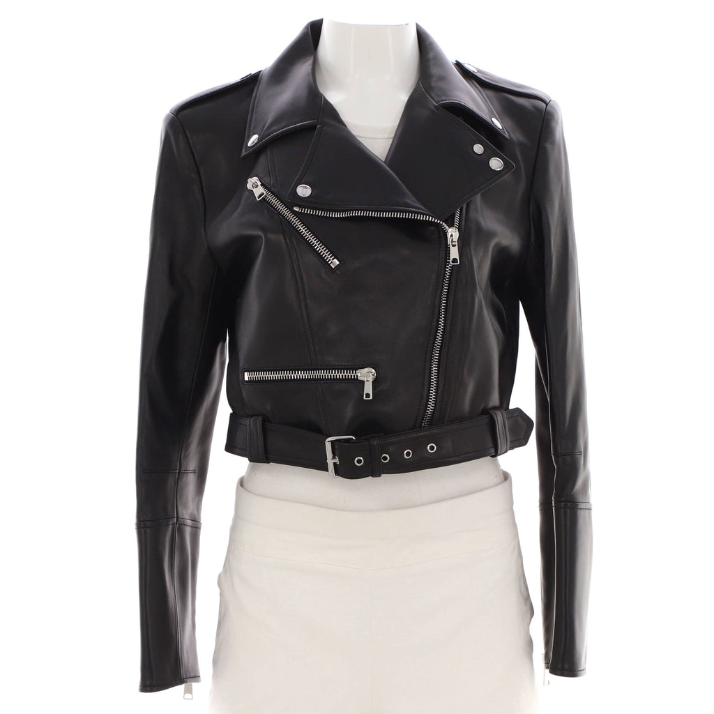 Women's Biker Jacket Leather