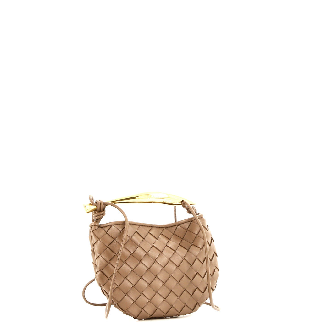 Sardine Top Handle Bag Intrecciato Nappa Mini