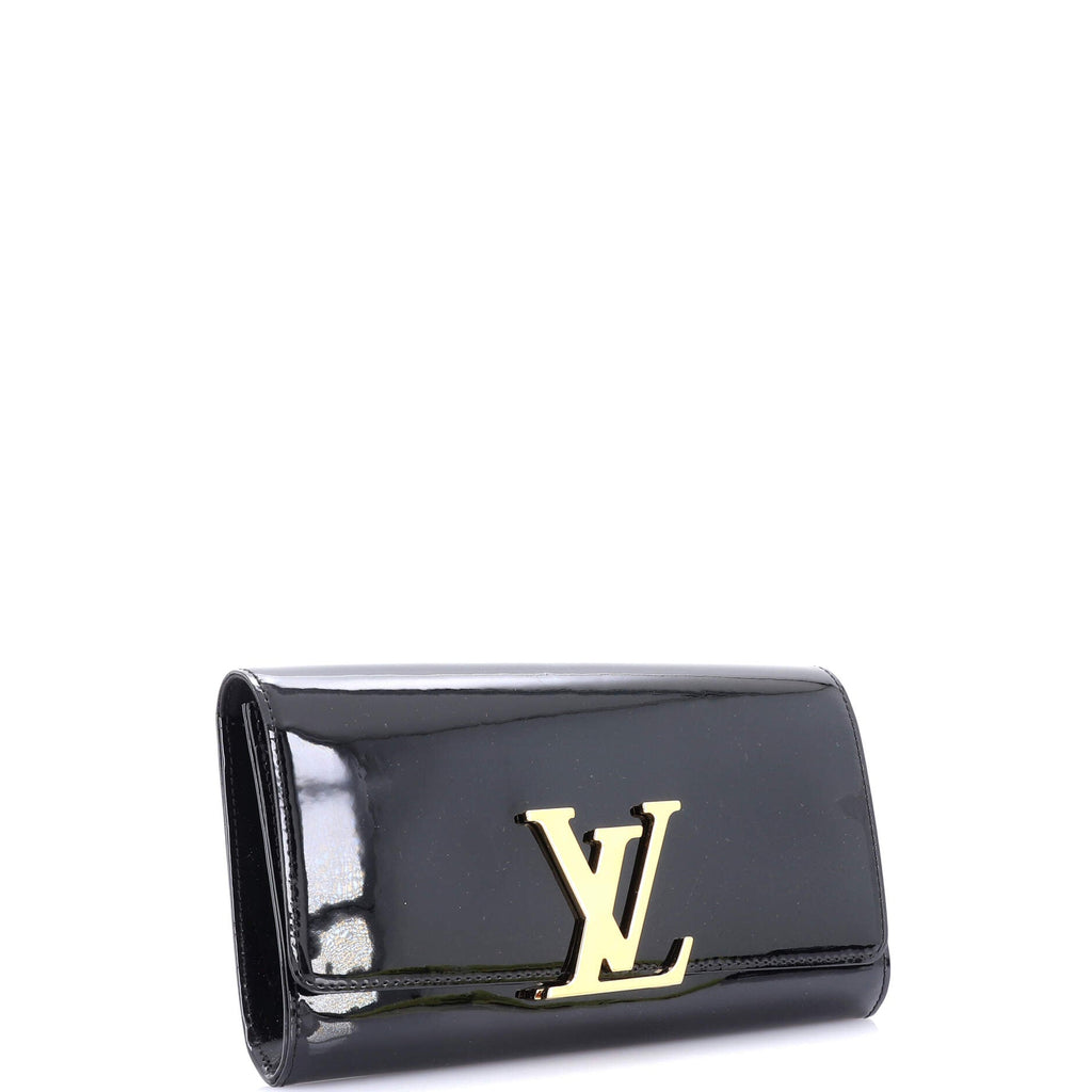 Louis Vuitton Louise Clutch Patent Long
