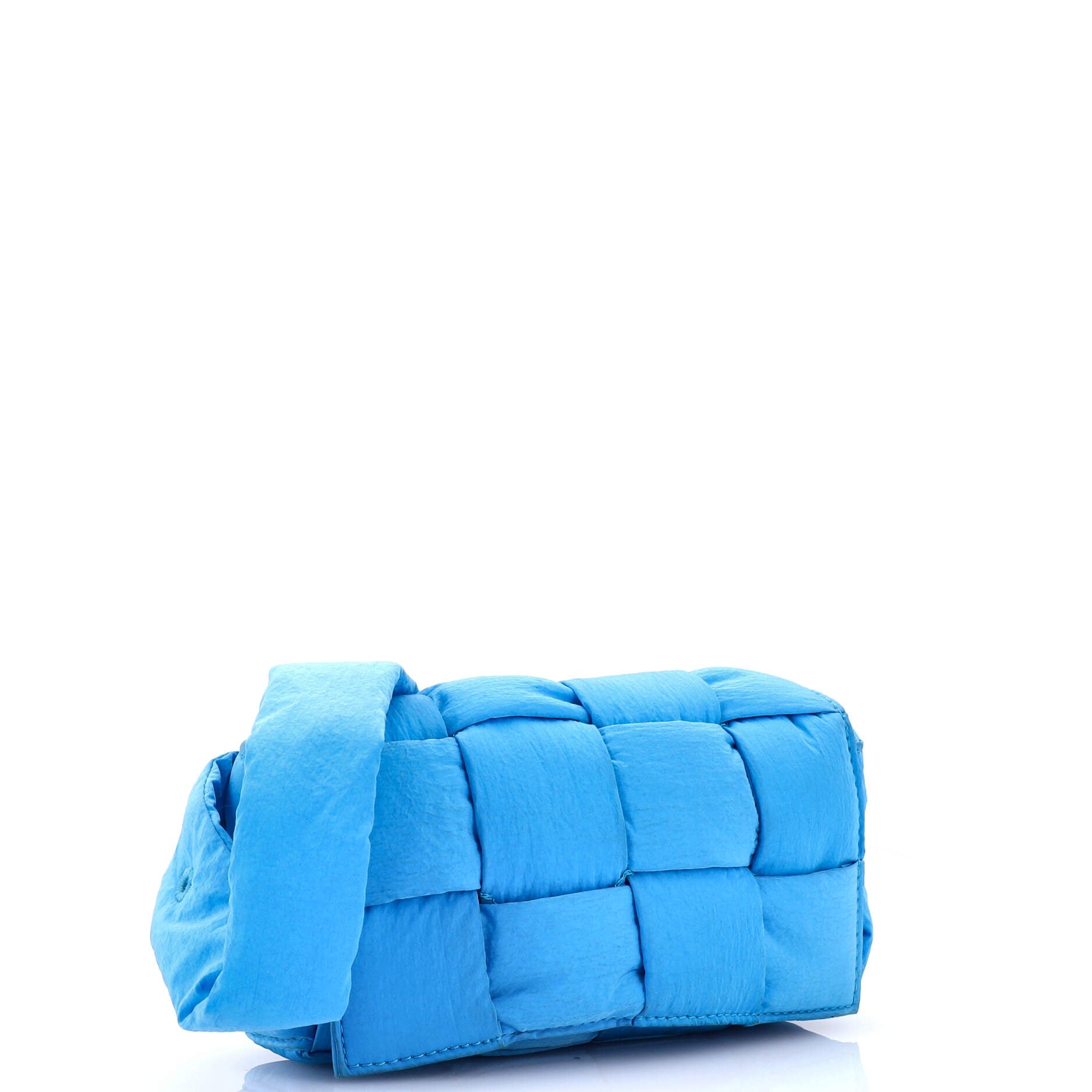 Cassette Belt Bag Padded Maxi Intrecciato Nylon Mini