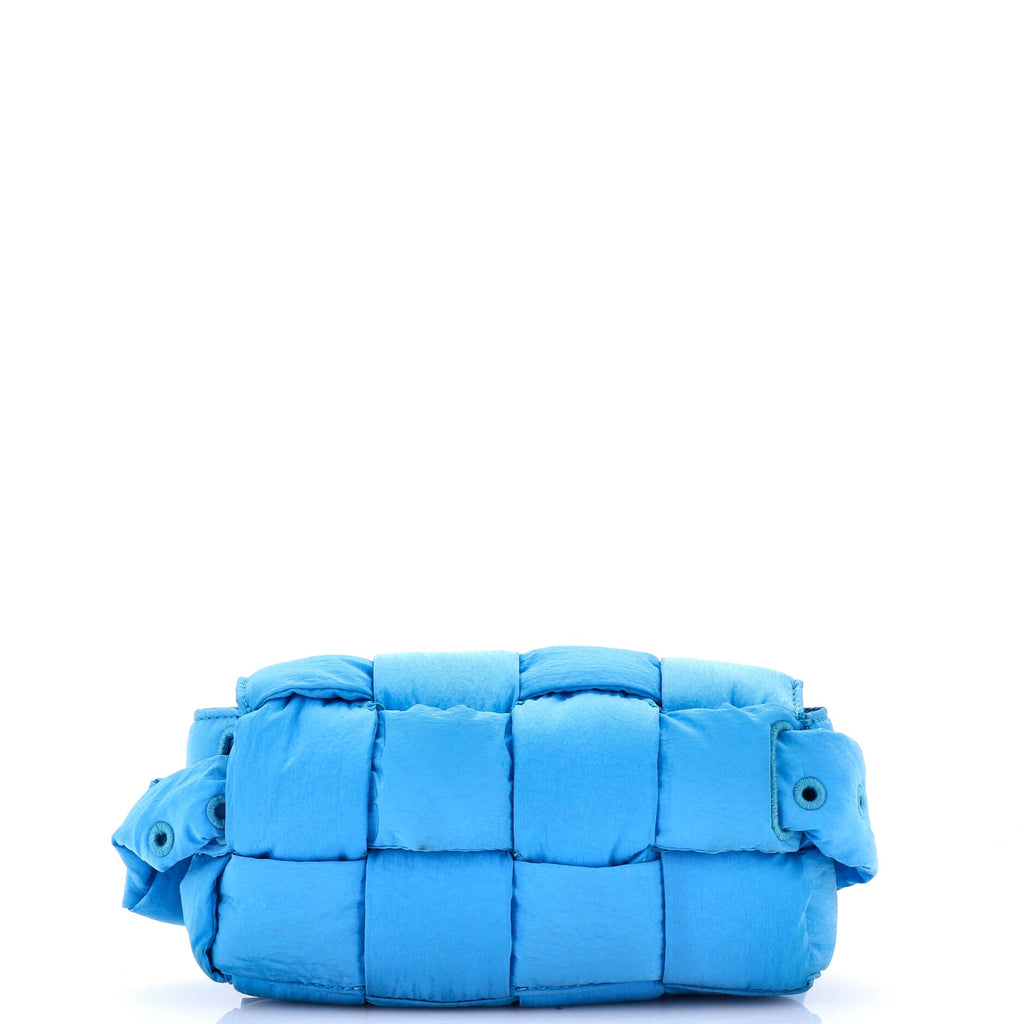 Cassette Belt Bag Padded Maxi Intrecciato Nylon Mini