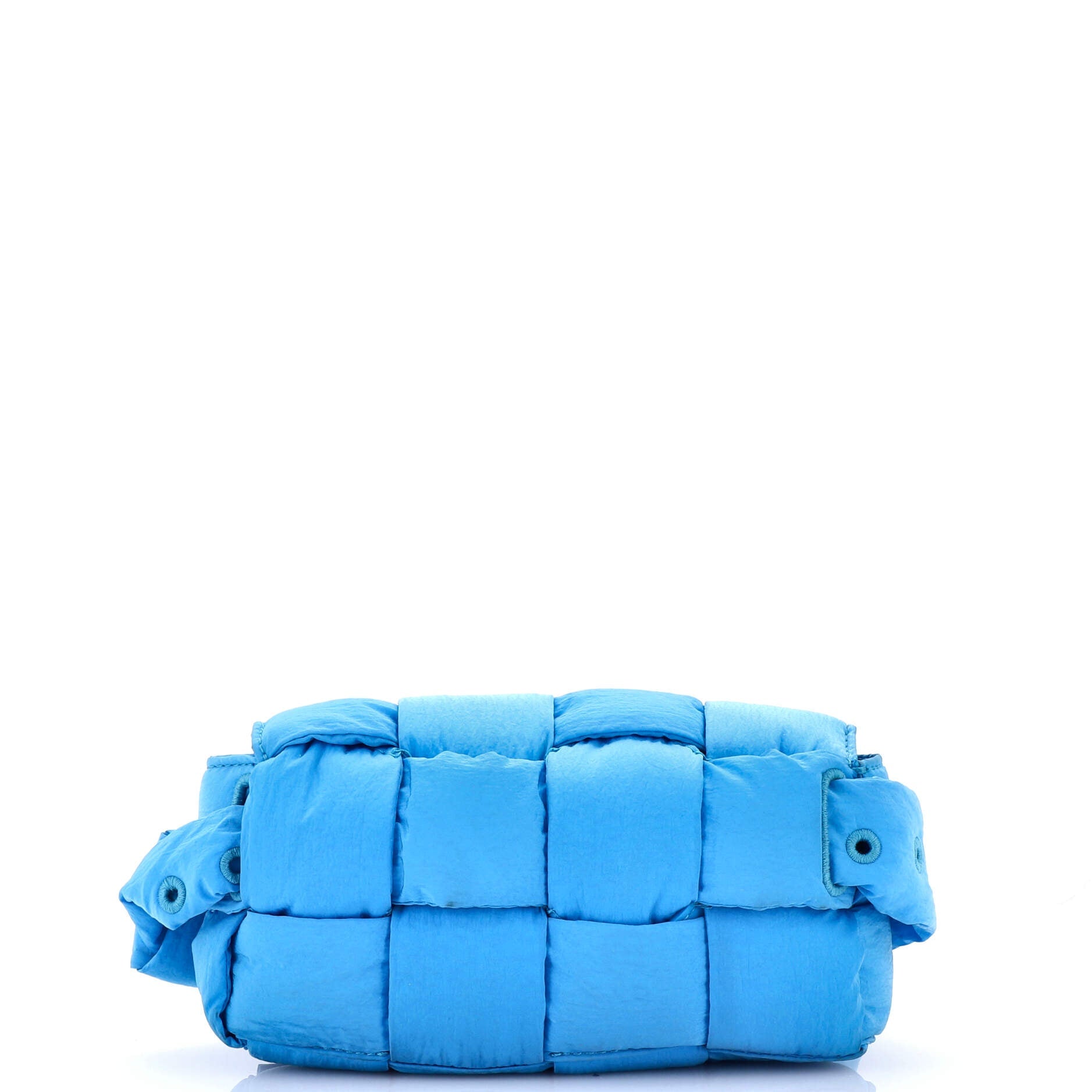 Cassette Belt Bag Padded Maxi Intrecciato Nylon Mini