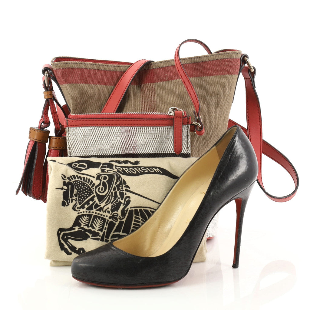 Ashby Handbag House Check Canvas Mini