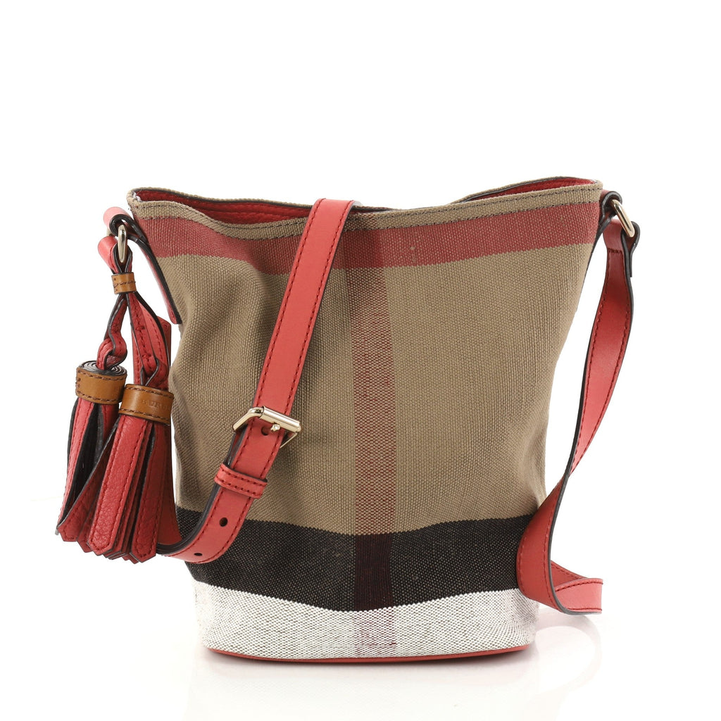 Ashby Handbag House Check Canvas Mini