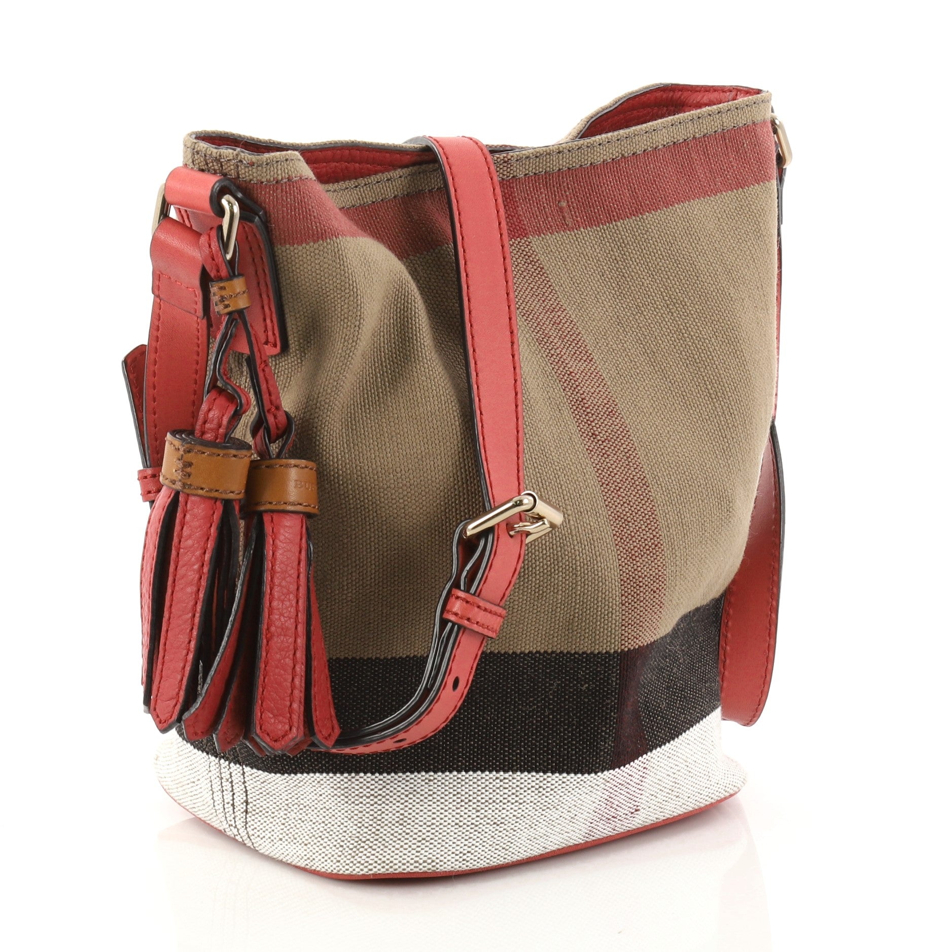 Ashby Handbag House Check Canvas Mini