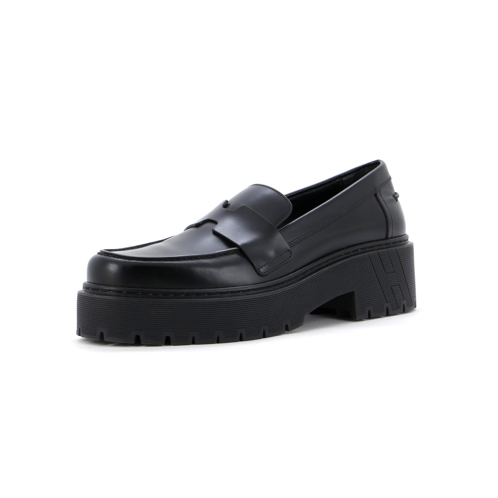 Women's Hitch Platform Loafers Leather