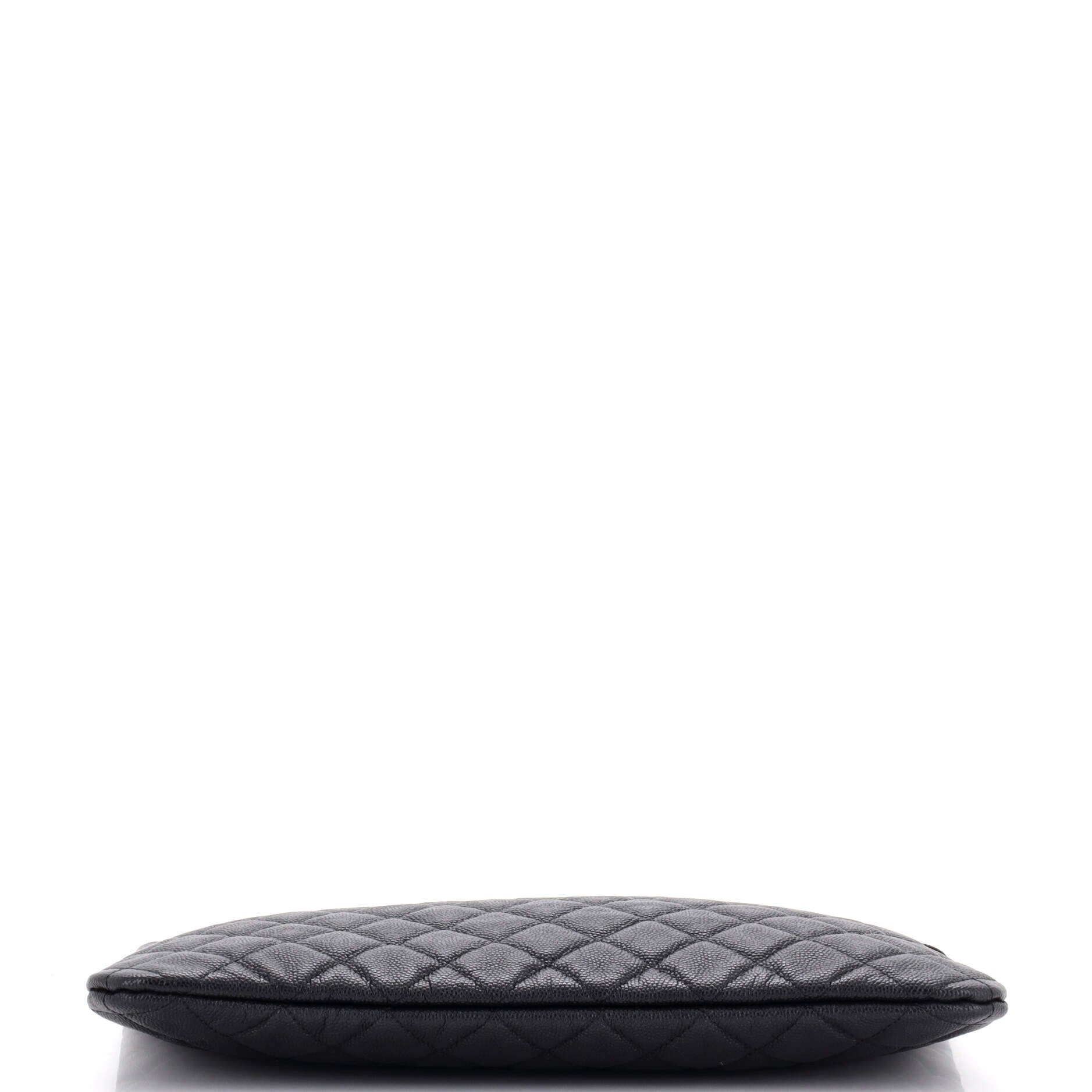 Mademoiselle Vintage O Case Clutch Quilted Sheepskin Medium