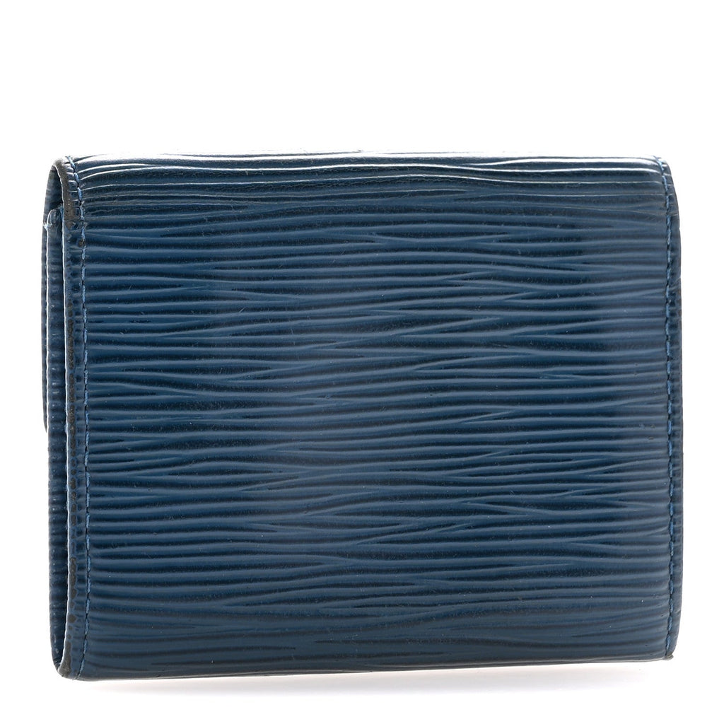 Epi Porte-Monnaie Simple Coin Purse Myrtille