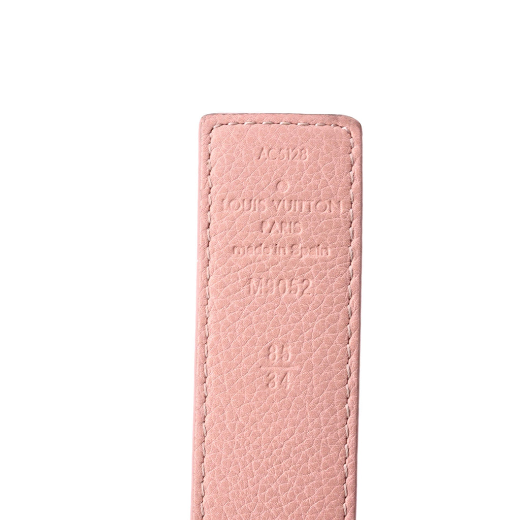 LV Initiales Reversible Belt Monogram Canvas and Leather Thin 85