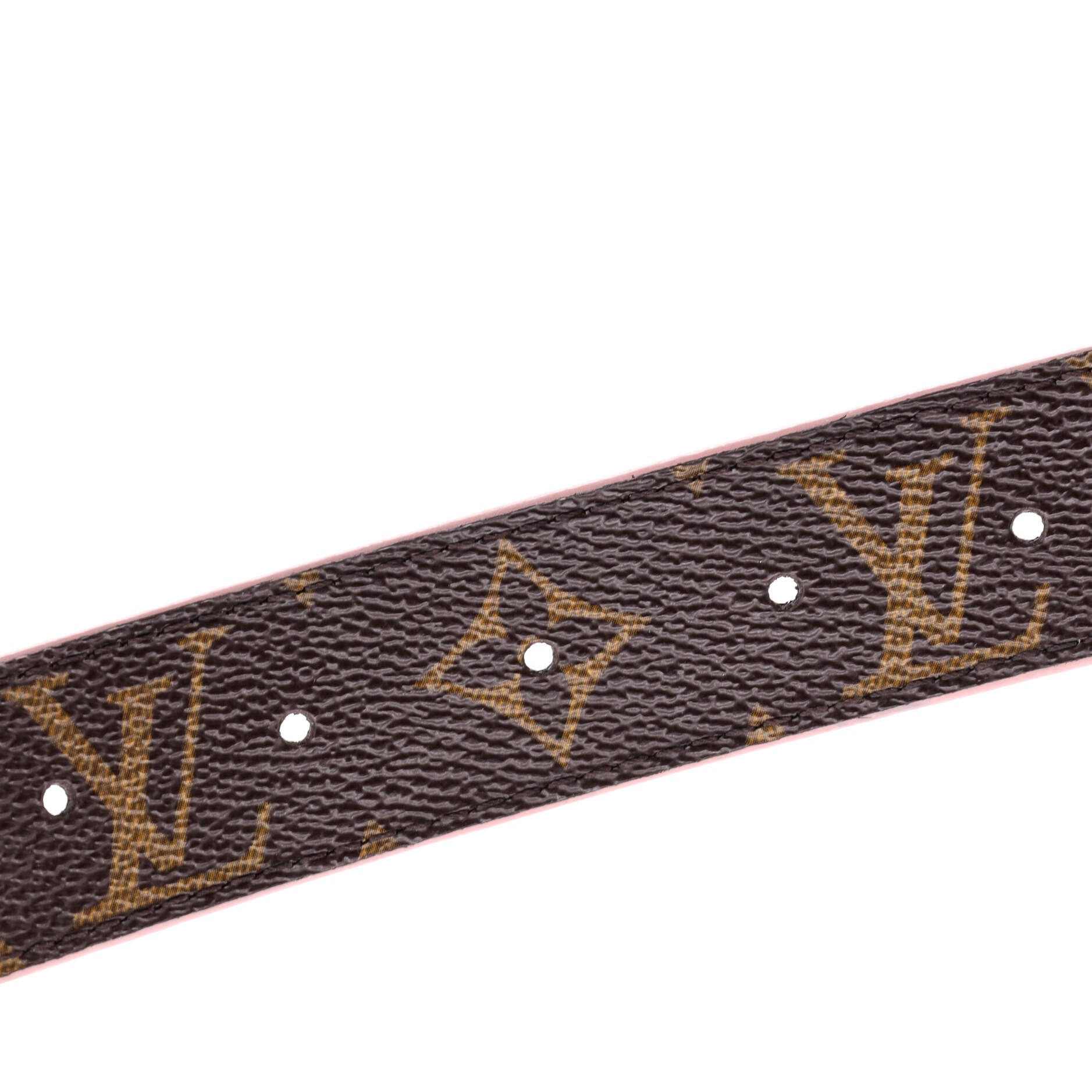 LV Initiales Reversible Belt Monogram Canvas and Leather Thin 85