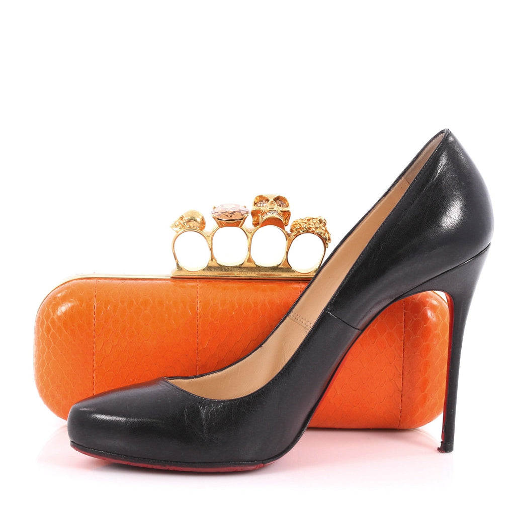 Knuckle Box Clutch Python Long