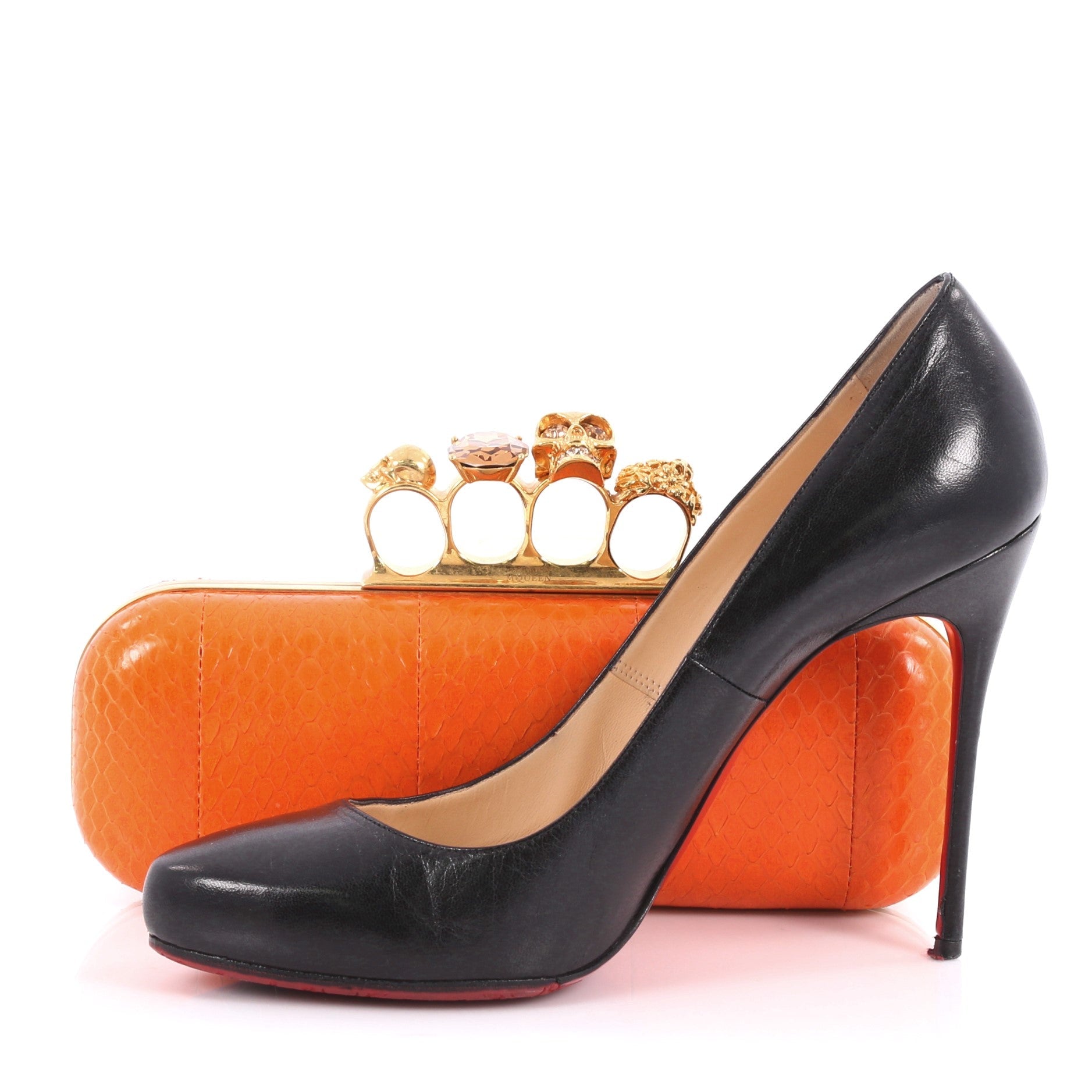 Knuckle Box Clutch Python Long