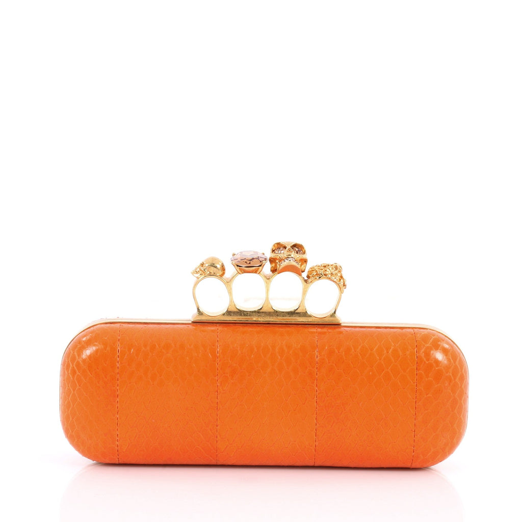 Knuckle Box Clutch Python Long