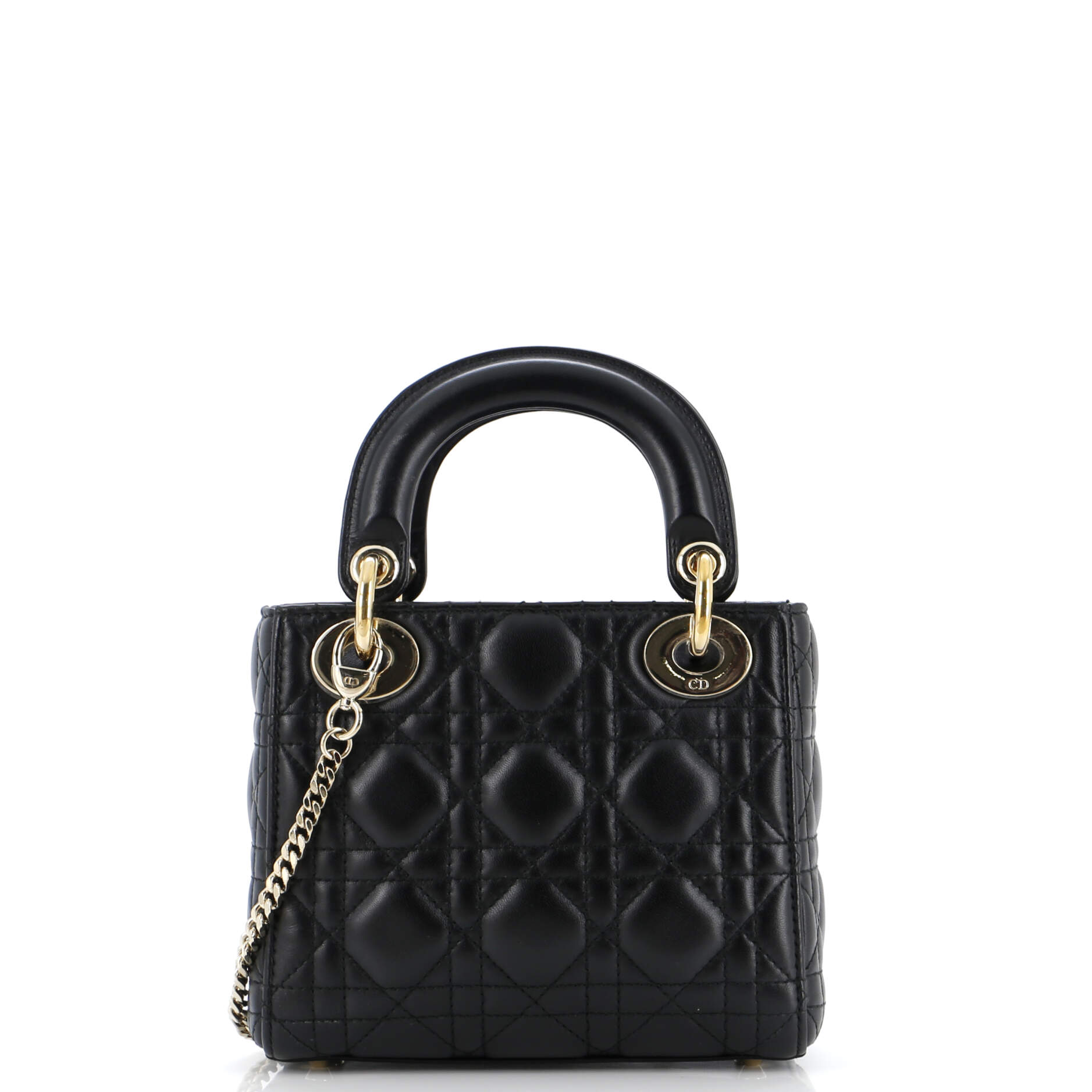Lady Dior Bag Cannage Quilt Lambskin Mini