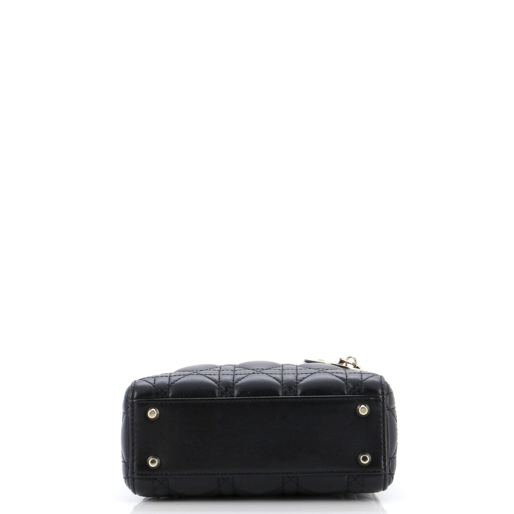 Lady Dior Bag Cannage Quilt Lambskin Mini