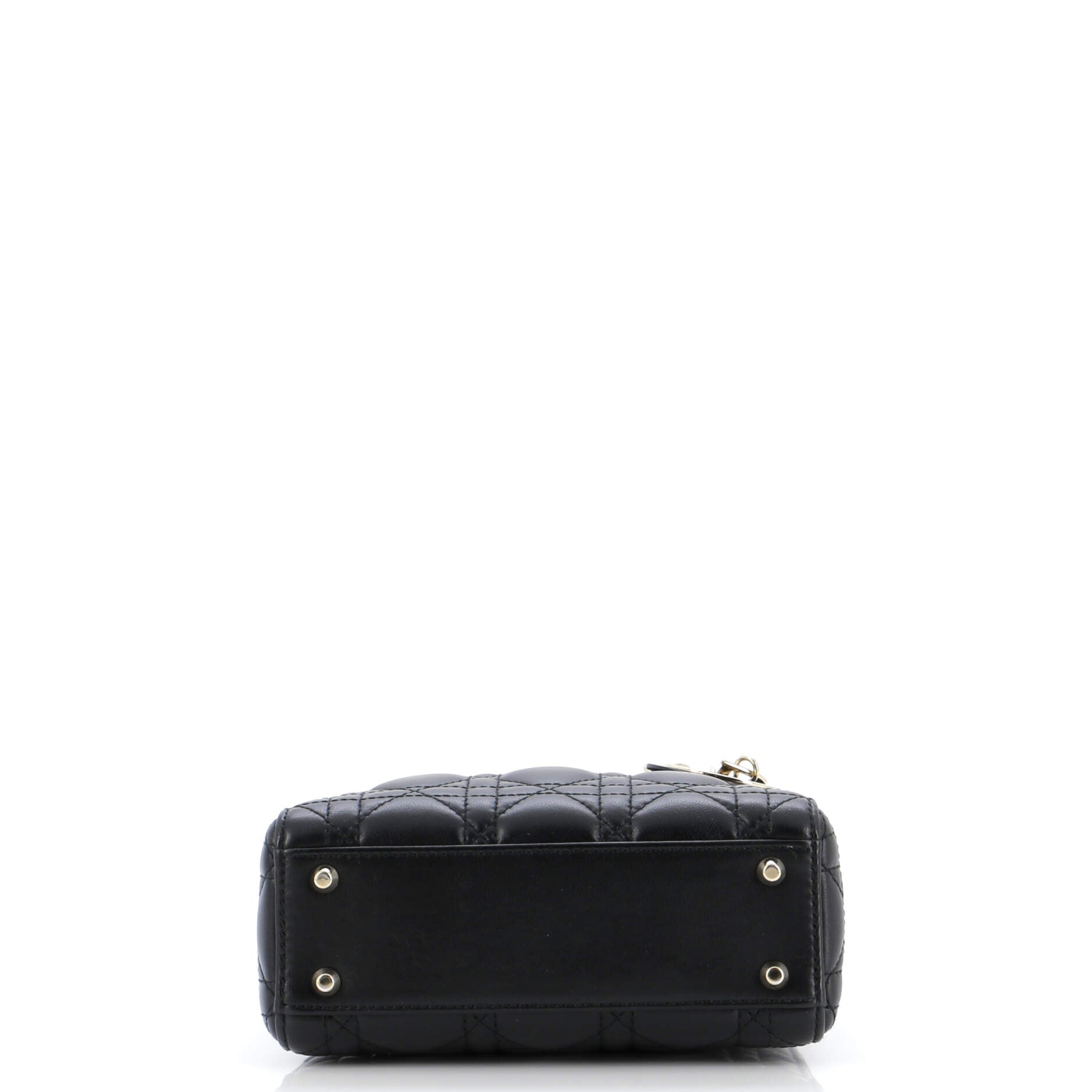 Lady Dior Bag Cannage Quilt Lambskin Mini
