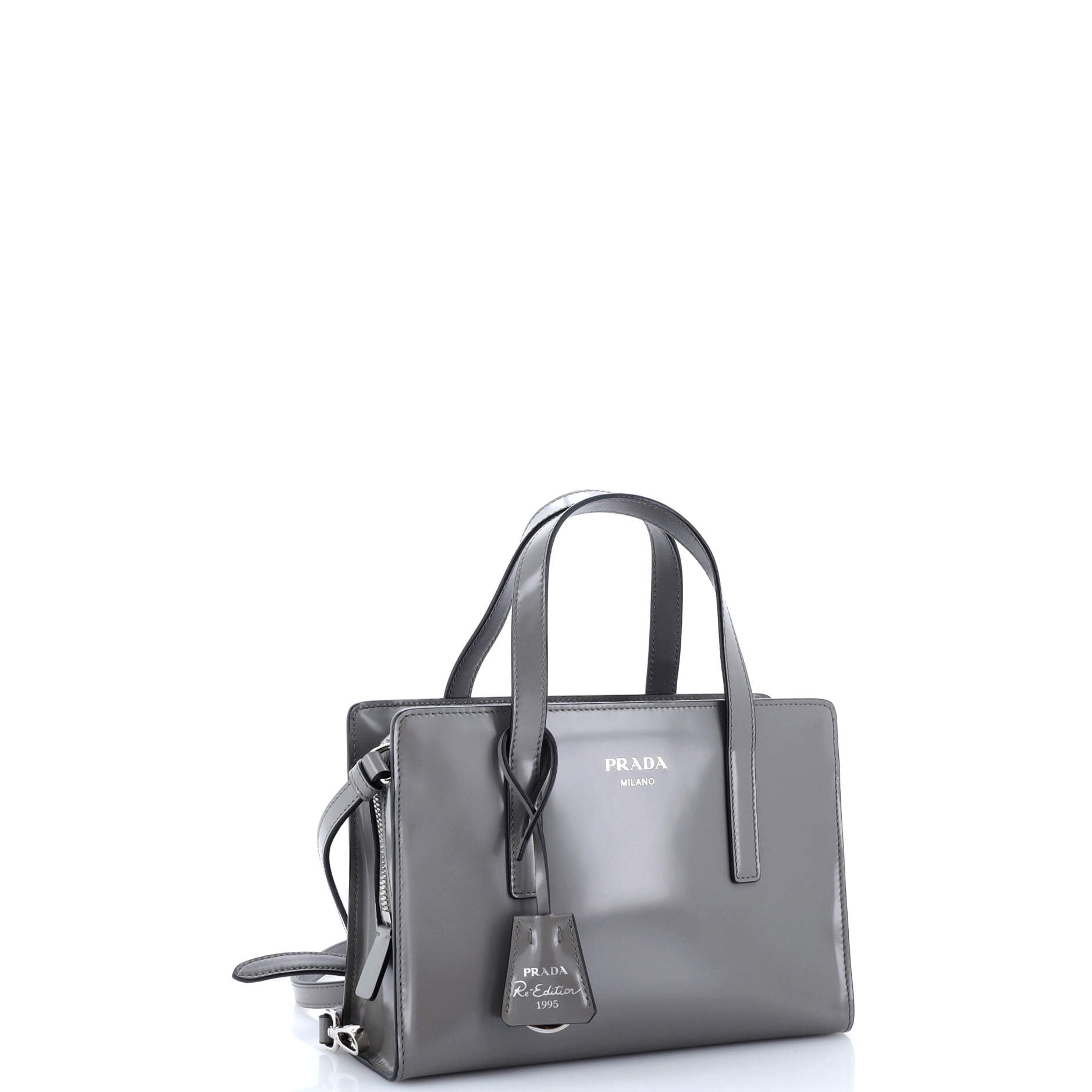 Re-Edition 1995 Tote Spazzolato Leather Mini