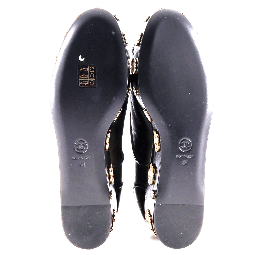 Women's Cap Toe Platform Oxfords Embellished Leather