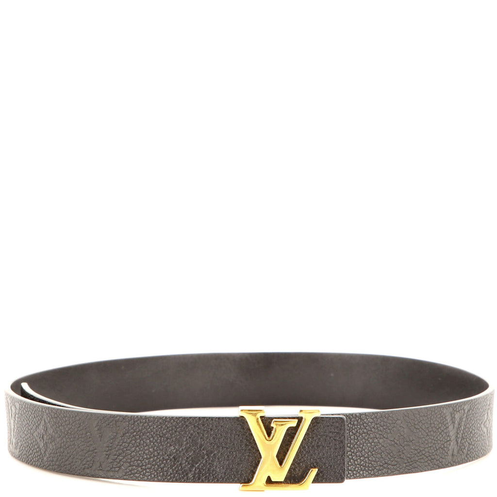 LV Initiales Belt Leather Medium 80
