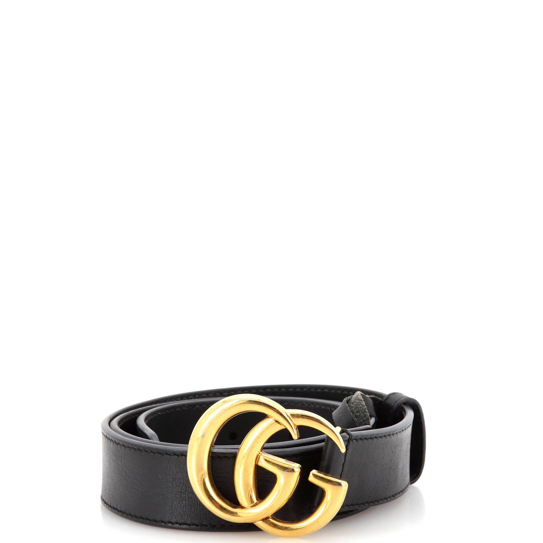 GG Marmont Belt Leather Medium 80