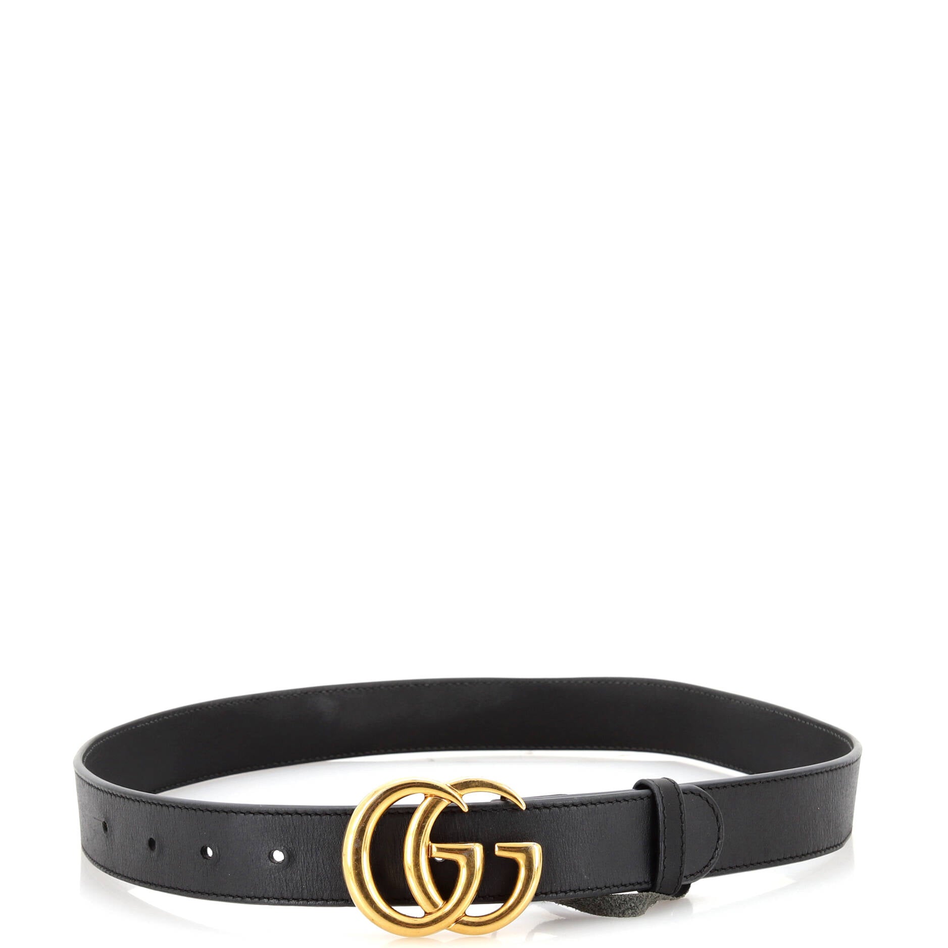 GG Marmont Belt Leather Medium 80