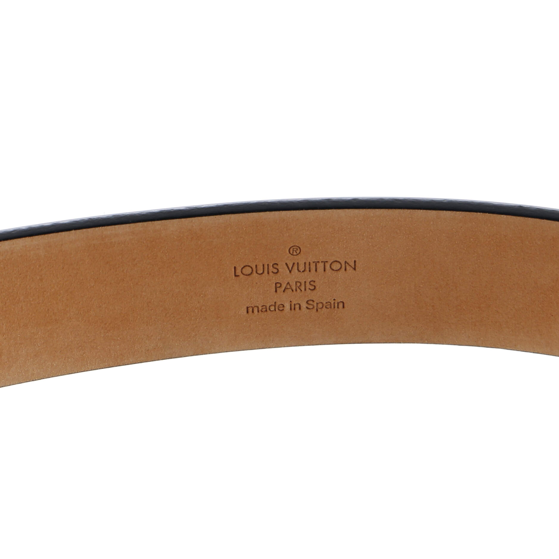 LV Initiales Belt Leather Medium 115
