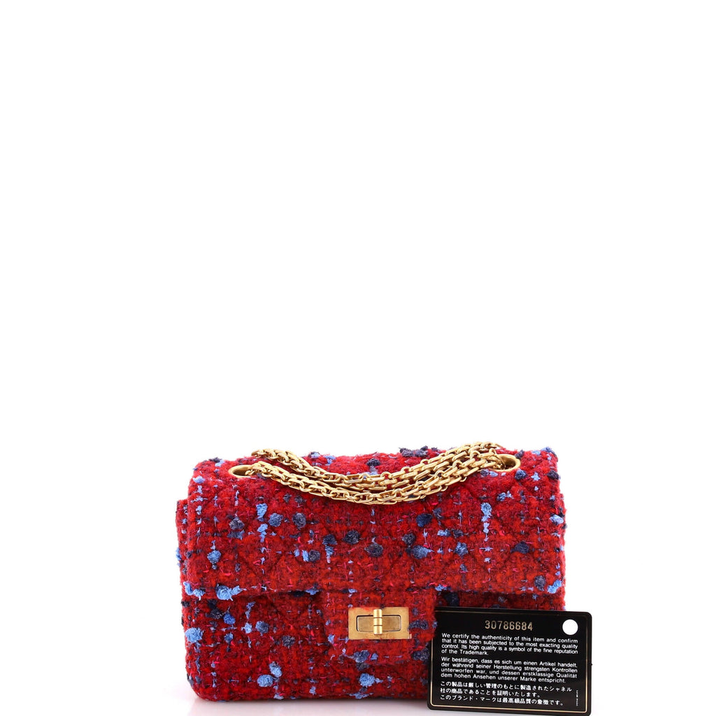 Reissue 2.55 Flap Bag Quilted Tweed Mini