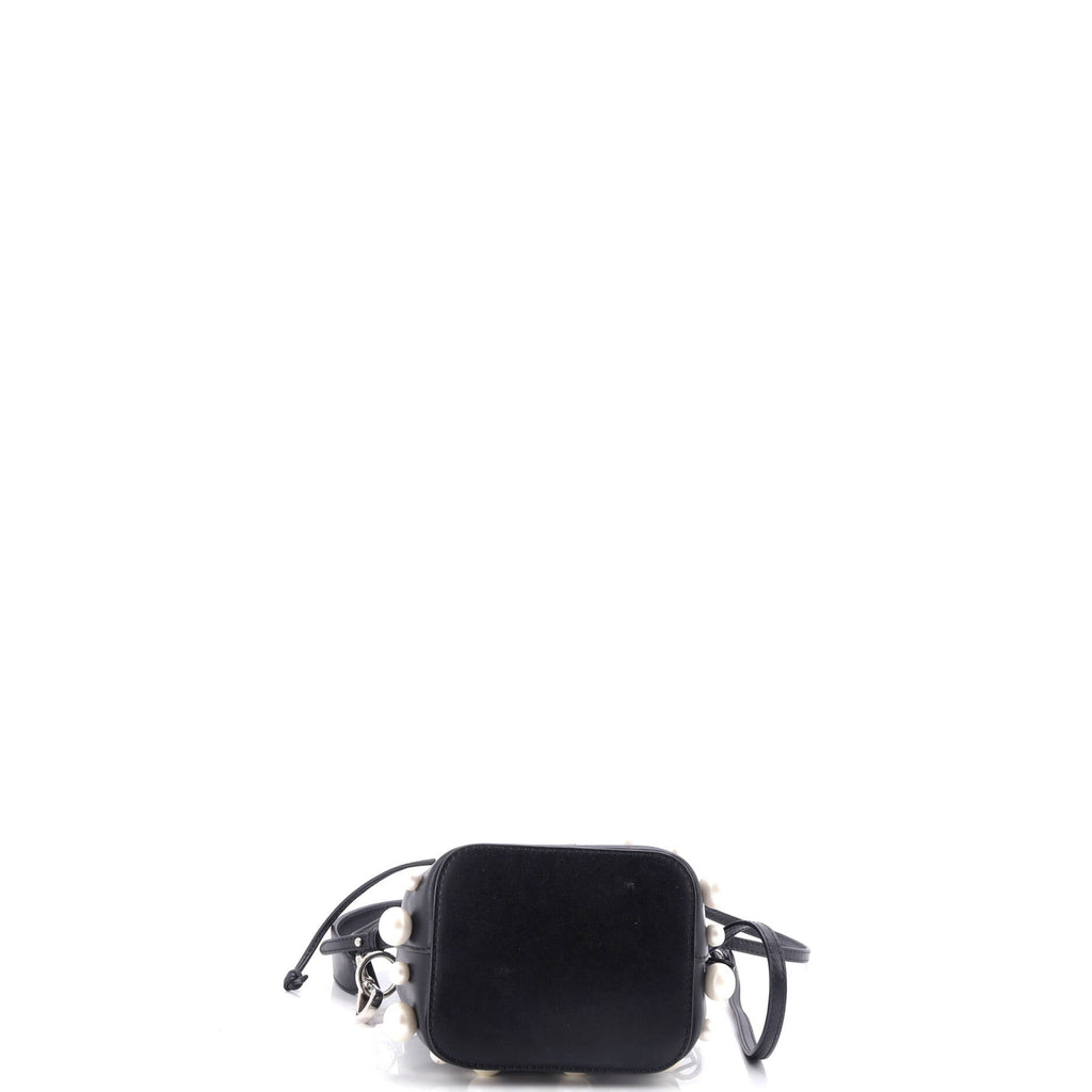 Mon Tresor Bucket Bag Embellished Leather Mini