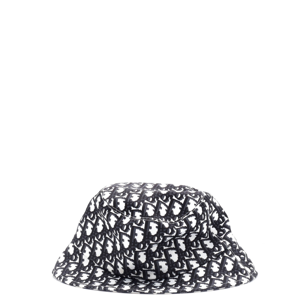 Reversible Small Brim Bucket Hat Check'N'Dior and Oblique Canvas